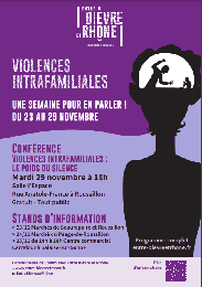 Sensibilisation aux violences intrafamiliales du 23 au 29 novembre 2022