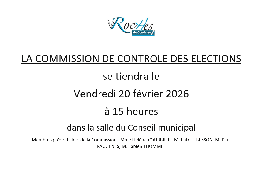 Commission de contrôle des listes électorales
