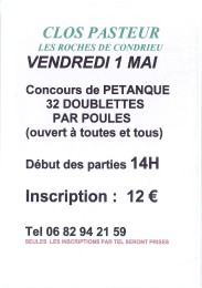 Concours de Pétanque 