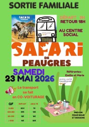 Sortie familiale au Safari de Peaugres