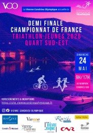 Demi-finale du Championnat de France – Triathlon Jeunes 2026 (Quart Sud-Est)