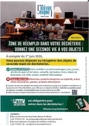 Donnez une seconde vie à vos objets !