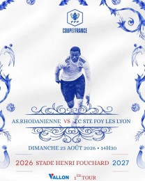Coupe de France : AS Rhodanienne vs FC Sainte-Foy-lès-Lyon